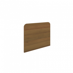 Slim Экран для стола (С.СП-1; С-СП-1.1) С.ЭКР-1 Орех 510*435*18