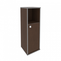 Style Шкаф средний узкий правый Л.СУ-2.1 (R) Венге 412*410*1215