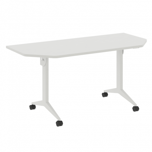 X-Pull Стол складной мобильный X.M-7.T2 Белый бриллиант/Белый металл 1580*720*753