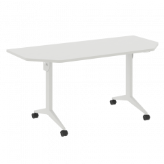 X-Pull Стол складной мобильный X.M-7.T2 Белый бриллиант/Белый металл 1580*720*753