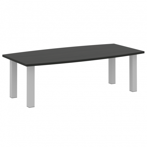 Yalta Стол переговорный LT.SP-2 Суар тёмный/Серые опоры 2400*1200*750