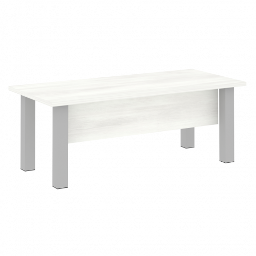 Yalta Стол руководителя LT.D-20.1 Снежная патина/Серые опоры 2000*900*750