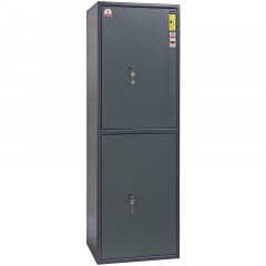 Сейф мебельный Onix Office NTL 62Ms/62Ms с трейзером (2 отделения, ключевой замок)