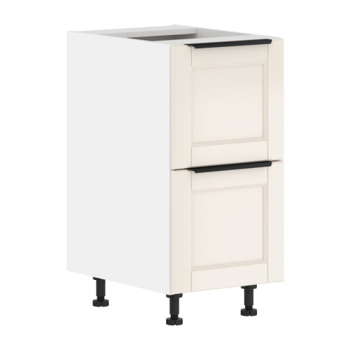 Шкаф напольный с ящиками MOB 4082.1C Бежевая эмаль/Белый 400х560х820 SICILIA