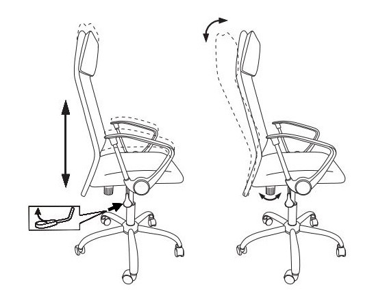 Кресло руководителя Бюрократ KB-6N красный TW-35N TW-97N сетка/ткань с подголов. крестов. металл хром