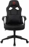 Кресло игровое Zombie 300 черный эко.кожа крестов. пластик пластик черный
