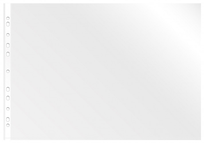 Папка-вкладыш Бюрократ Премиум 013AG3 глянцевые A3 горизонтальный 30мкм (упак.:50шт)