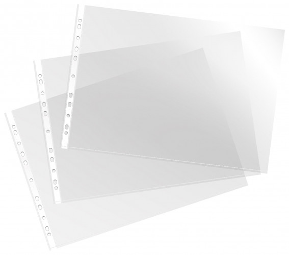 Папка-вкладыш Бюрократ Премиум 013AG3 глянцевые A3 горизонтальный 30мкм (упак.:50шт)