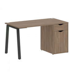 Home Office Стол письменный VR.SP-3-138.1.A Дуб аризона/Антрацит металл 1380*720*750