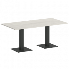 Home Office Стол прямоугольный VR.SP-5-180.2 Дуб наварра/Антрацит металл 1800*900*750