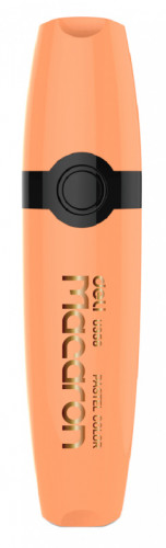 Текстовыделитель Deli EU356-OR Macaron скошенный пиш. наконечник 1-5мм персиковый