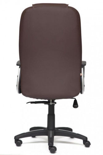 Кресло BARON, кож/зам, коричневый/коричневый перфорированный, 36-36/36-36/06