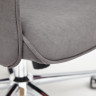 Кресло CHARM, флок , серый, 29