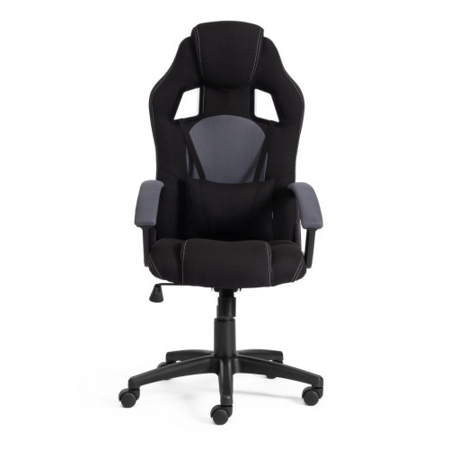 Кресло DRIVER, ткань, черный/серый, 2603/12