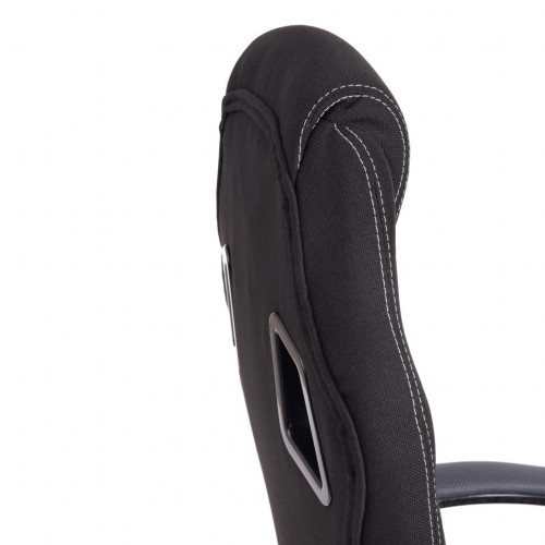 Кресло DRIVER, ткань, черный/серый, 2603/12