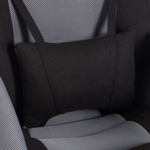 Кресло DRIVER, ткань, черный/серый, 2603/12