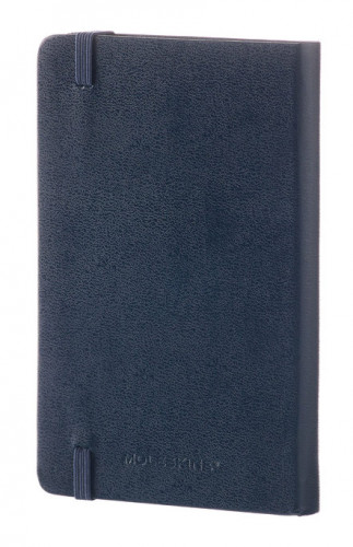 Блокнот Moleskine CLASSIC MM710B20 Pocket 90x140мм 192стр. линейка твердая обложка синий сапфир