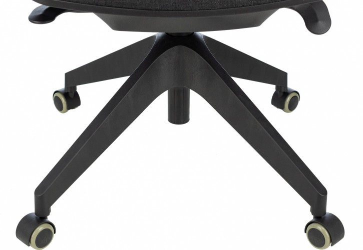 Кресло Бюрократ MC-611NL черный TW-01 38-418 сетка/ткань крестов.4-луч. пластик пластик черный