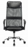 Кресло руководителя Бюрократ CH-600SL черный эко.кожа/сетка крестов. металл хром