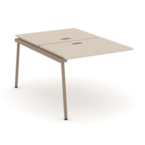 Estetica Двойной наборный элемент рабочей станциии ES.2.NRS-1-LK Капучино/Латте металл 980*1500*750