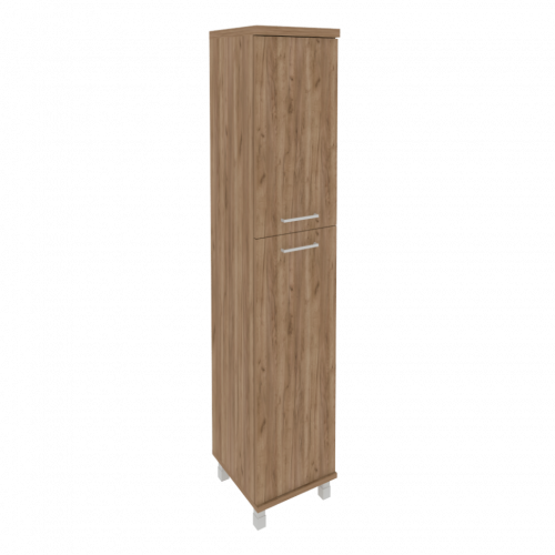 First Шкаф высокий узкий левый KSU-1.8 (L) Дуб табак 401*432*2060