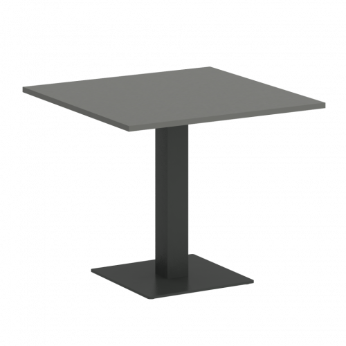 Home Office Стол квадратный VR.SP-5-90.2 Металлик/Антрацит металл 900*900*750