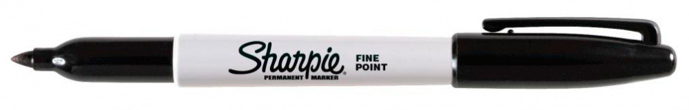 Маркер перманентный Paper Mate Fine S0810930 Sharpie черный