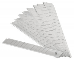 Лезвия для канцелярского ножа Silwerhof шир.лез.9мм (упак.:10шт) пласт.кор.