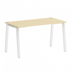Home Office Стол письменный VR.SP-3-138.A Клён/Белый металл 1380*720*750