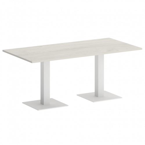 Home Office Стол прямоугольный VR.SP-5-180.2 Дуб наварра/Белый металл 1800*900*750