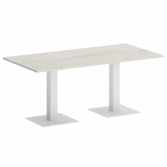 Home Office Стол прямоугольный VR.SP-5-180.2 Дуб наварра/Белый металл 1800*900*750