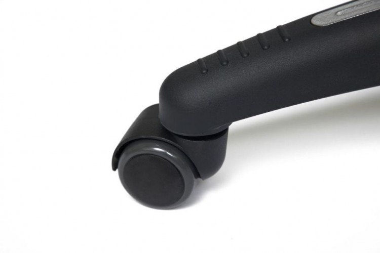 Кресло BARON, кож/зам, черный/черный перфорированный, 36-6/36-6/06