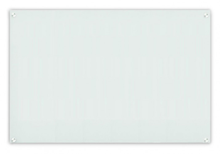 Доска стеклянная Deli 8740 стеклянная белый 100x150см стекло магнитный 4 магнита/2 маркера/стиратель