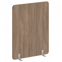 R-line Перегородки на металлических опорах на фетровых подпятниках DP.F-140-180 Дуб аризона/Серый металл 1400*18*1800