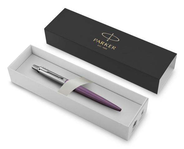 Ручка шариков. Parker Jotter Core K63 (CW1953190) Victoria Violet CT M син. черн. подар.кор.