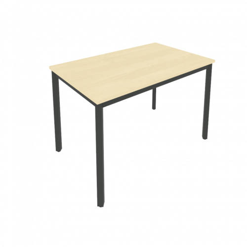 Slim Стол письменный на металлокаркасе С.СП-4 Клён/Антрацит металл 1180*720*750