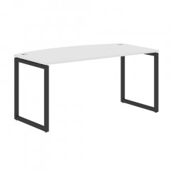 Стол руководителя XQET 169 Белый/Антрацит 1600х867х750
