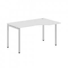 Стол эргономичный XSCET 149(R) Белый/Алюминий 1400х900х750 XTEN-S