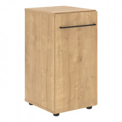 Шкаф колонка с глухой малой дверью LLC 40.1 Дуб Бофорд 400х430х781 LOFTIS