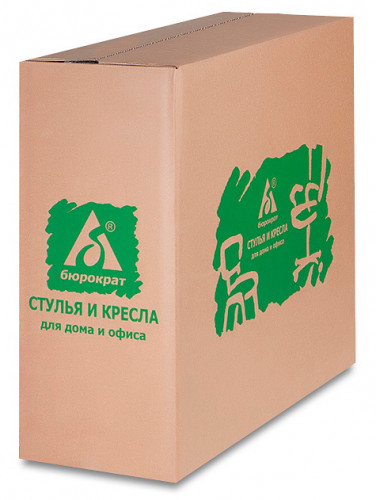 Кресло детское Бюрократ KD-4 синий космопузики крестов. пластик