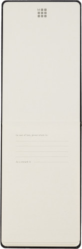 Блокнот Moleskine REPORTER QP511 Pocket 90x140мм 192стр. линейка твердая обложка черный