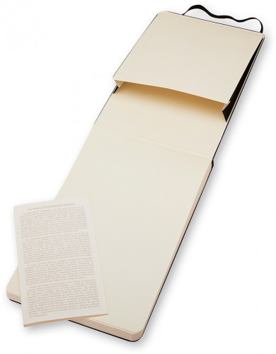 Блокнот Moleskine REPORTER QP511 Pocket 90x140мм 192стр. линейка твердая обложка черный