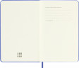 Блокнот Moleskine CLASSIC QP012B42 Pocket 90x140мм 192стр. нелинованный твердая обложка голубая гортензия