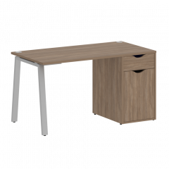 Home Office Стол письменный VR.SP-3-138.1.A Дуб аризона/Серый металл 1380*720*750