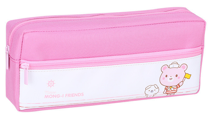 Пенал Deli EZ85902 2отд. текстиль