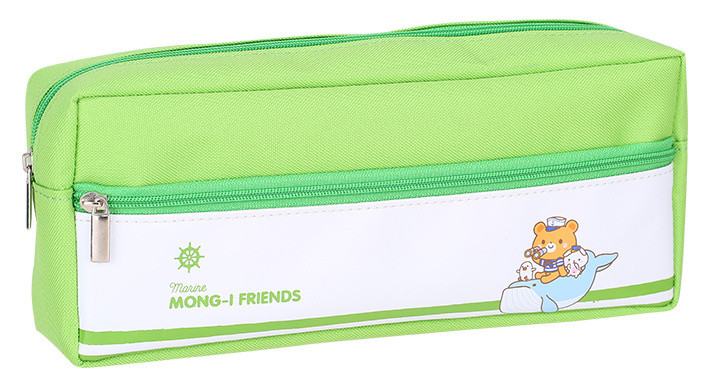 Пенал Deli EZ85902 2отд. текстиль