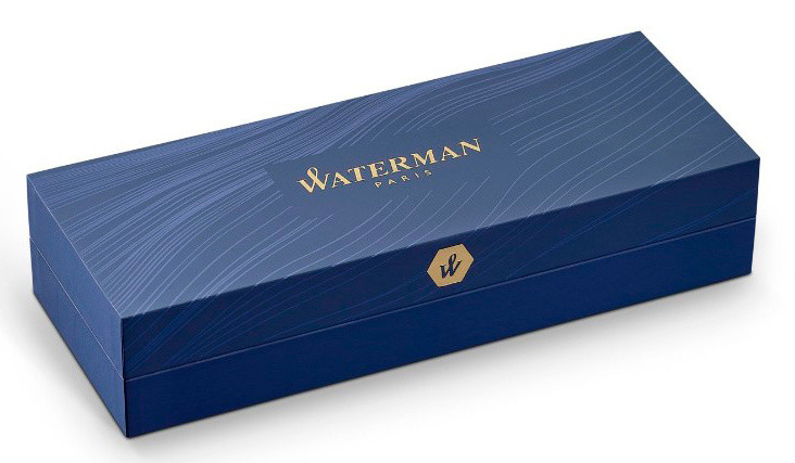 Ручка шариков. Waterman Carene (CWS0700380) Black GT M син. черн. подар.кор.