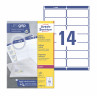 Этикетки Avery Zweckform L7163-100 A4 99.1x38.1мм 14шт на листе/70г/м2/100л./белый самоклей. универсальная