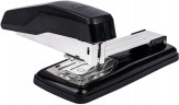 Степлер Deli E0414S/Black 24/6 26/6 (25листов) черный 50скоб коробка