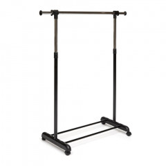 Вешалка NY-3294, металл, 84-125*43*102-167см, хром/черный